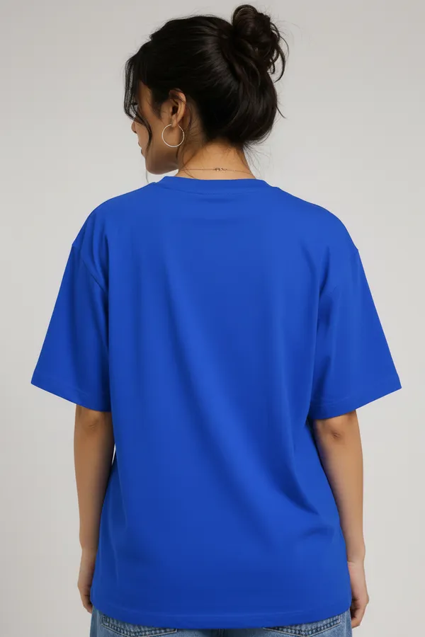 Blue_Cotton_T-Shirt_For_Unisex