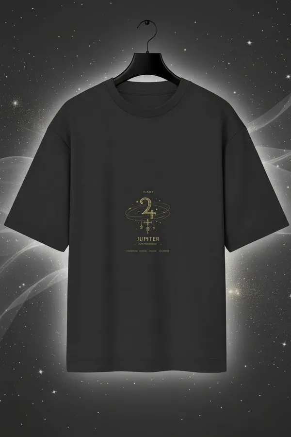 Black_Cotton_T-Shirt_For_Unisex