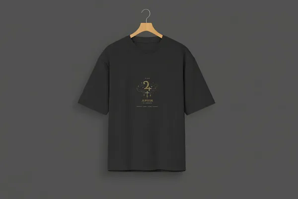 Black_Cotton_T-Shirt_For_Unisex