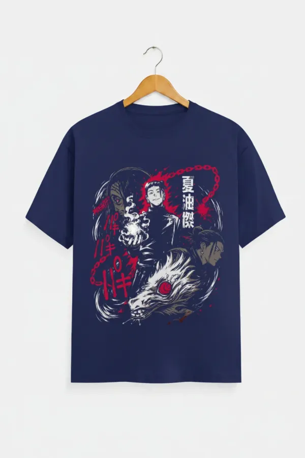 Suguru_Geto_Unisex_Crew_T_Shirt_Royal_Blue