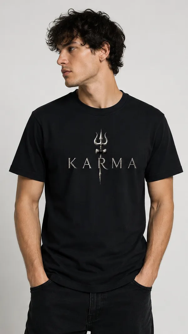 Black_Cotton_T-Shirt_For_Unisex