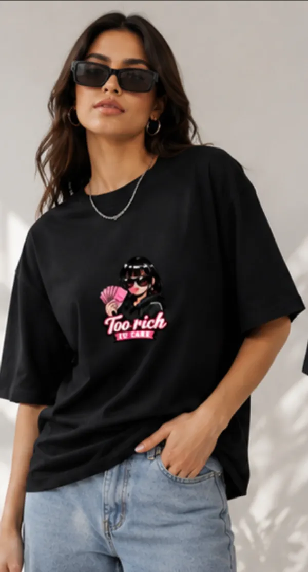 Too_Rich_To_Care_Oversized_Graphic_Tee_Navy_Blue