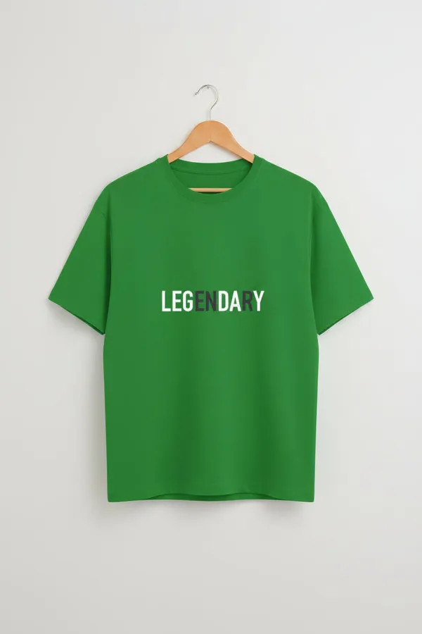 Flag_Green_Cotton_T-Shirt_For_Unisex