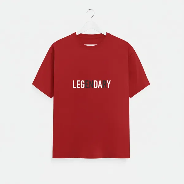Red_Cotton_T-Shirt_For_Unisex