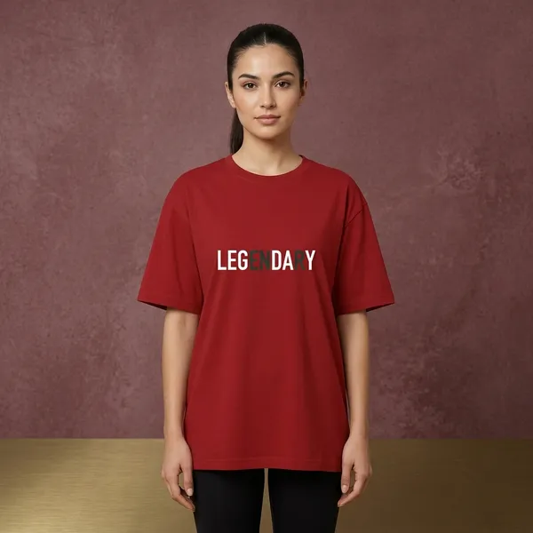 Red_Cotton_T-Shirt_For_Unisex