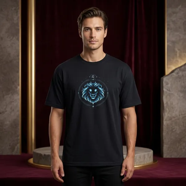 Navy_Blue_Cotton_T-Shirt_For_Unisex