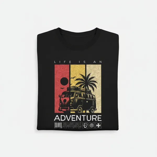 Black_Cotton_T-Shirt_For_Unisex