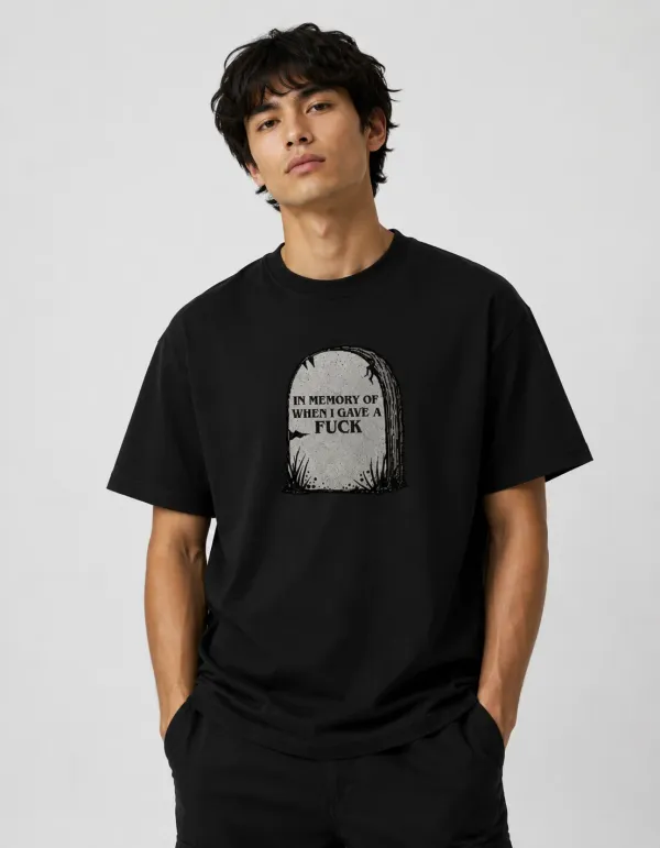 No_Fucks_To_Give_Unisex_Classic_T_Shirt_Black