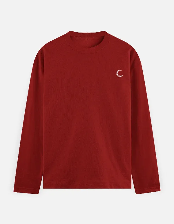 Red_Cotton_T-Shirt_For_Unisex