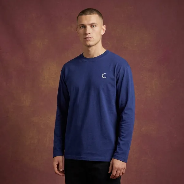 Royal_Blue_Cotton_T-Shirt_For_Unisex