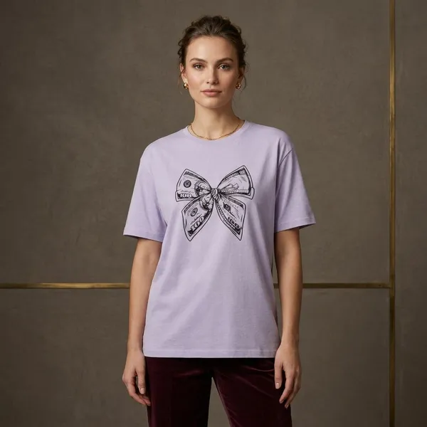 Lavender_Cotton_T-Shirt_For_Unisex