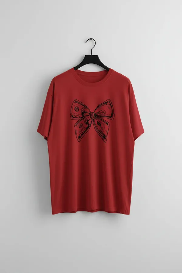 Red_Cotton_T-Shirt_For_Unisex