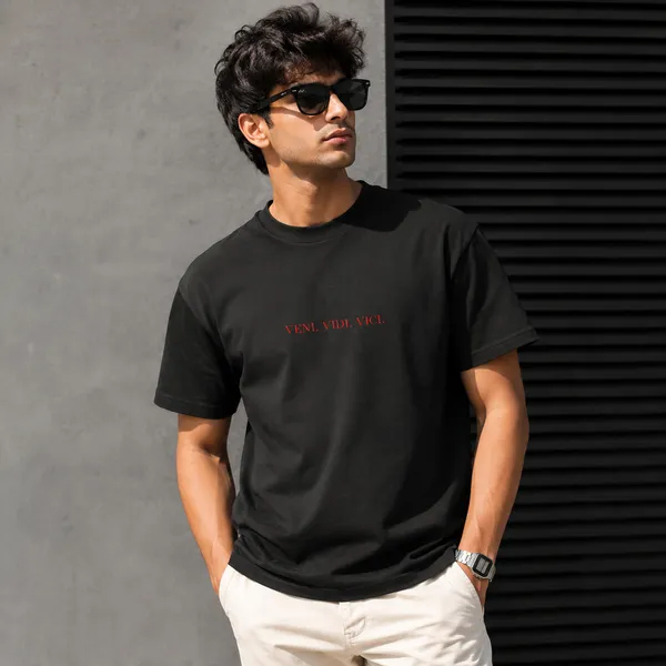Black_Cotton_T-Shirt_For_Unisex