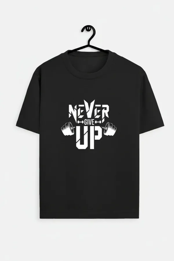 Black_Cotton_T-Shirt_For_Unisex