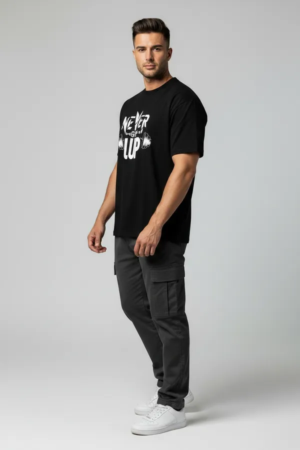 Black_Cotton_T-Shirt_For_Unisex