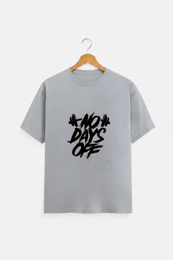 Grey_Melange_Cotton_T-Shirt_For_Unisex
