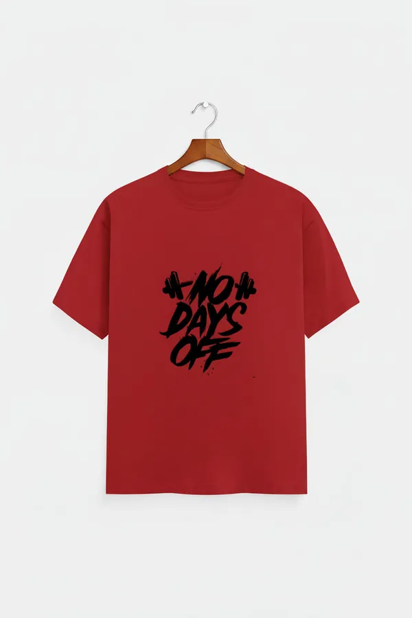 Red_Cotton_T-Shirt_For_Unisex