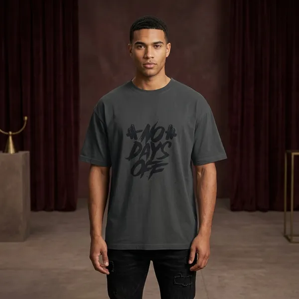 Steel_Grey_Cotton_T-Shirt_For_Unisex