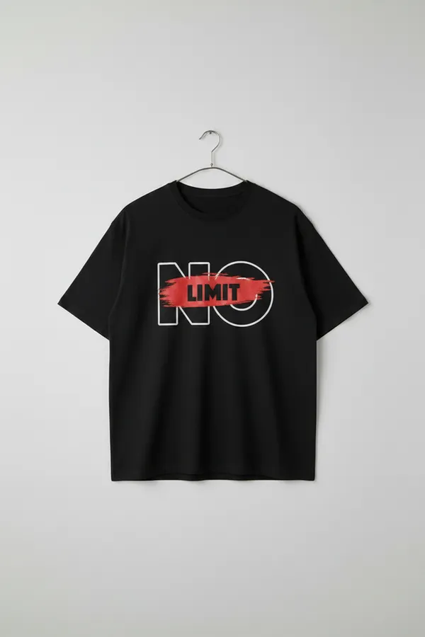 Black_Cotton_T-Shirt_For_Unisex