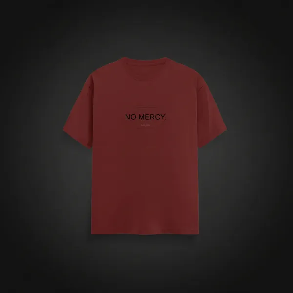 Brick_Red_Cotton_T-Shirt_For_Unisex