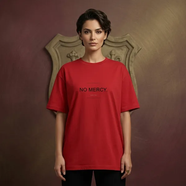 Red_Cotton_T-Shirt_For_Unisex