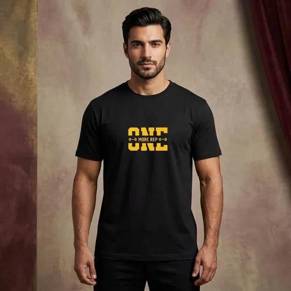 Black_Cotton_T-Shirt_For_Unisex