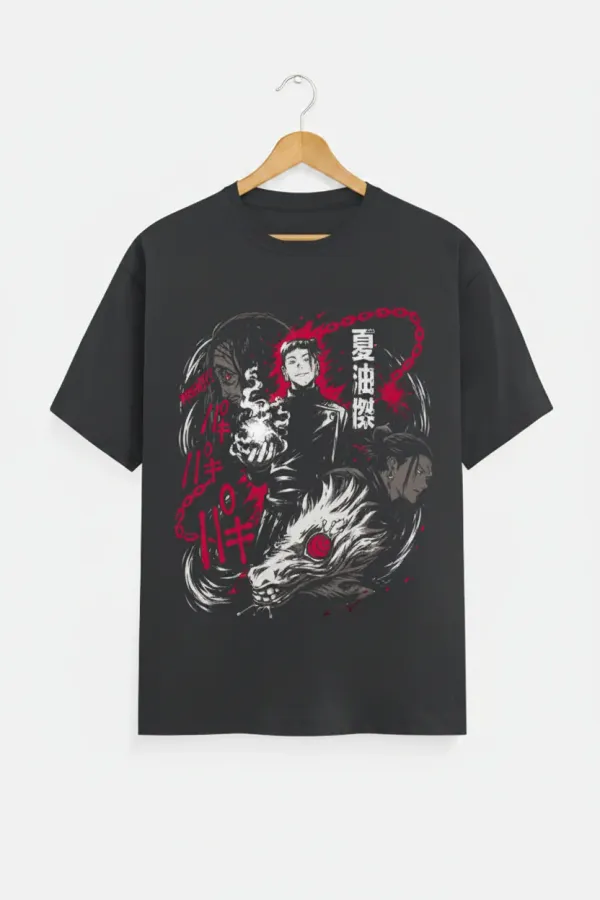 Suguru_Geto_Unisex_Crew_T_Shirt_Steel_Grey