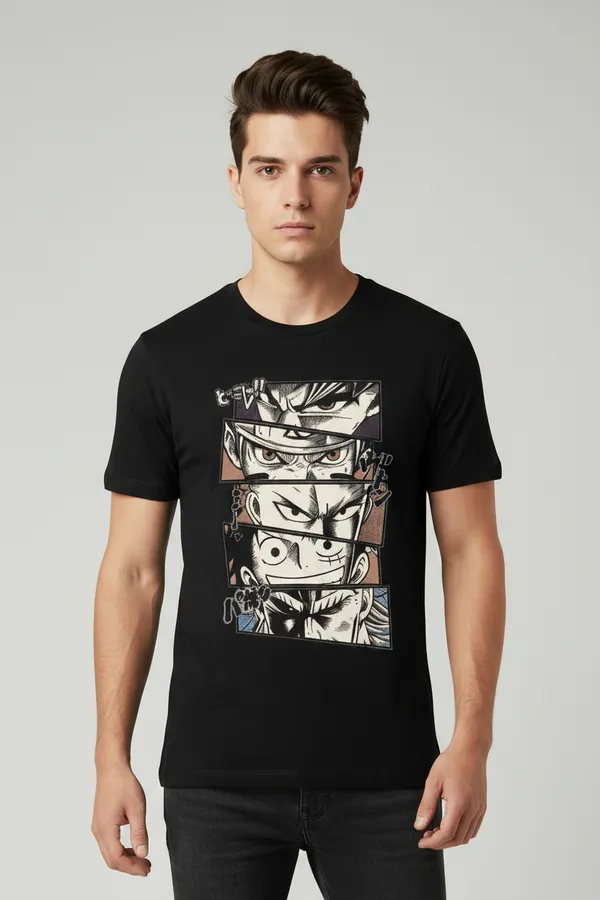 Black_Cotton_T-Shirt_For_Unisex