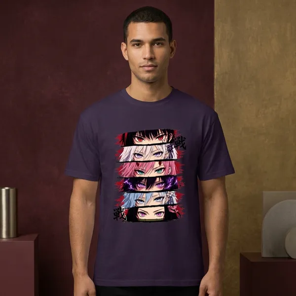 Purple_Cotton_T-Shirt_For_Unisex