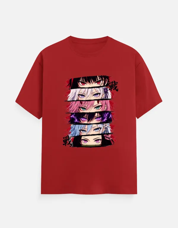 Red_Cotton_T-Shirt_For_Unisex