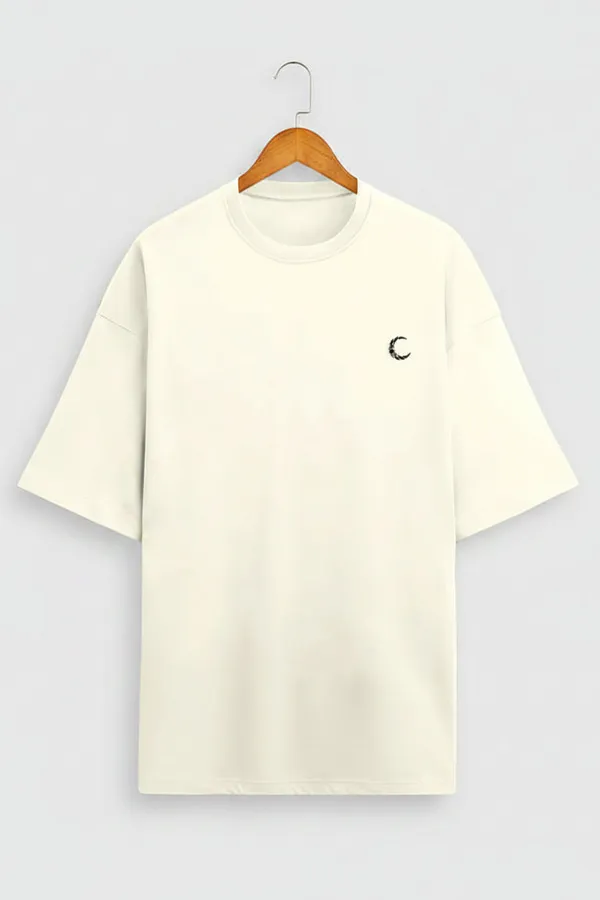 Off_White_Cotton_T-Shirt_For_Unisex