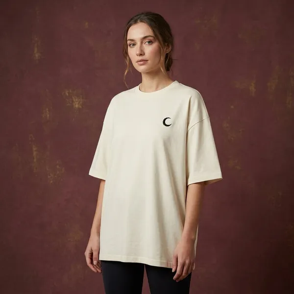 Off_White_Cotton_T-Shirt_For_Unisex