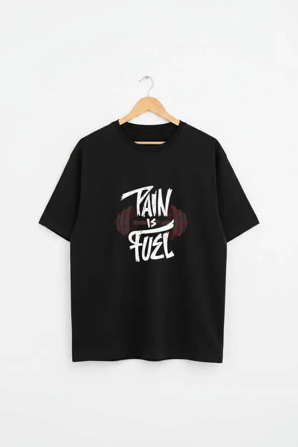 Black_Cotton_T-Shirt_For_Unisex