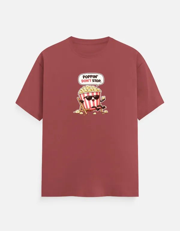 Coral_Cotton_T-Shirt_For_Unisex