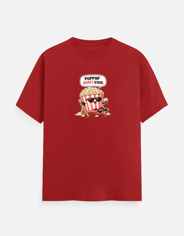 Red_Cotton_T-Shirt_For_Unisex