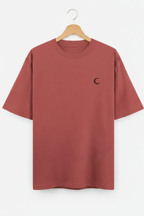 Coral_Cotton_T-Shirt_For_Unisex