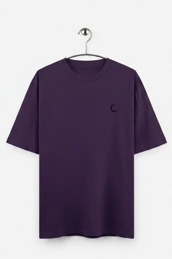 Purple_Cotton_T-Shirt_For_Unisex