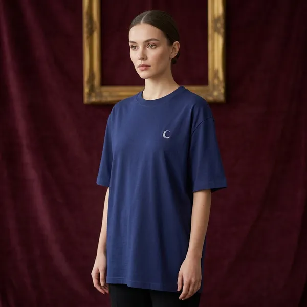 Royal_Blue_Cotton_T-Shirt_For_Unisex