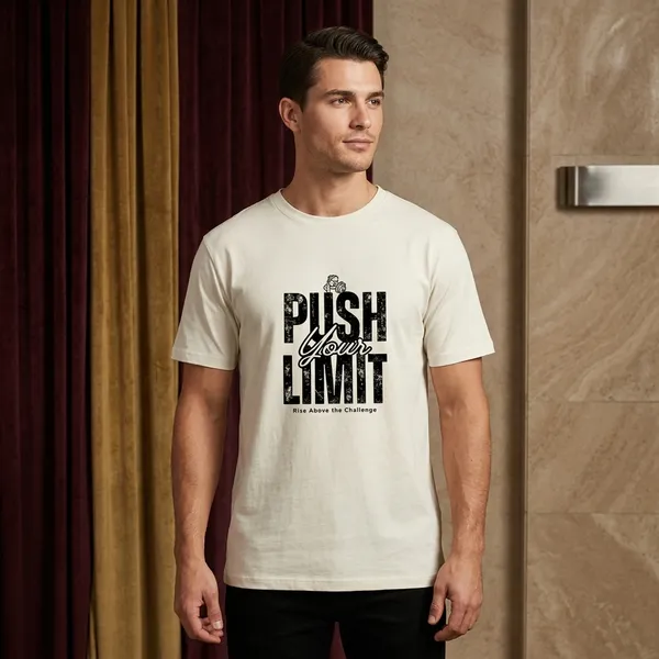 Off_White_Cotton_T-Shirt_For_Unisex