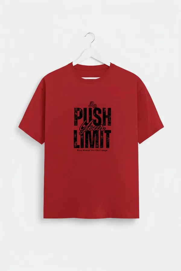 Red_Cotton_T-Shirt_For_Unisex