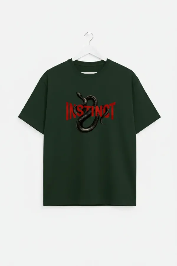 Instinct_Unisex_Classic_Crew_T_Shirt_Bottle_Green