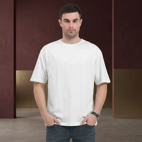 White_Cotton_T-Shirt_For_Unisex
