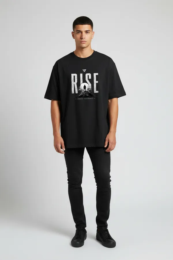 Black_Cotton_T-Shirt_For_Unisex