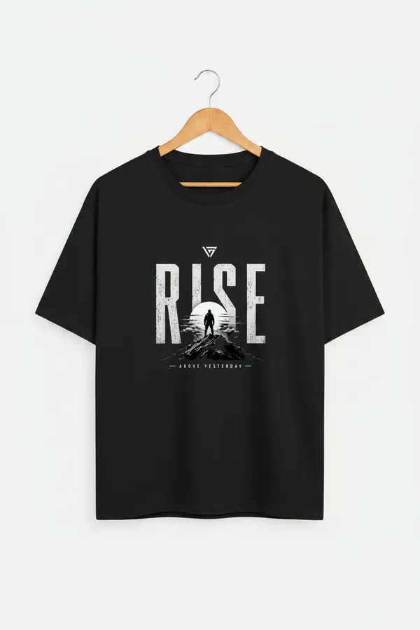 Black_Cotton_T-Shirt_For_Unisex