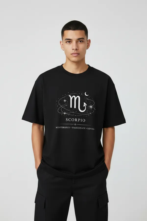 Black_Cotton_T-Shirt_For_Unisex