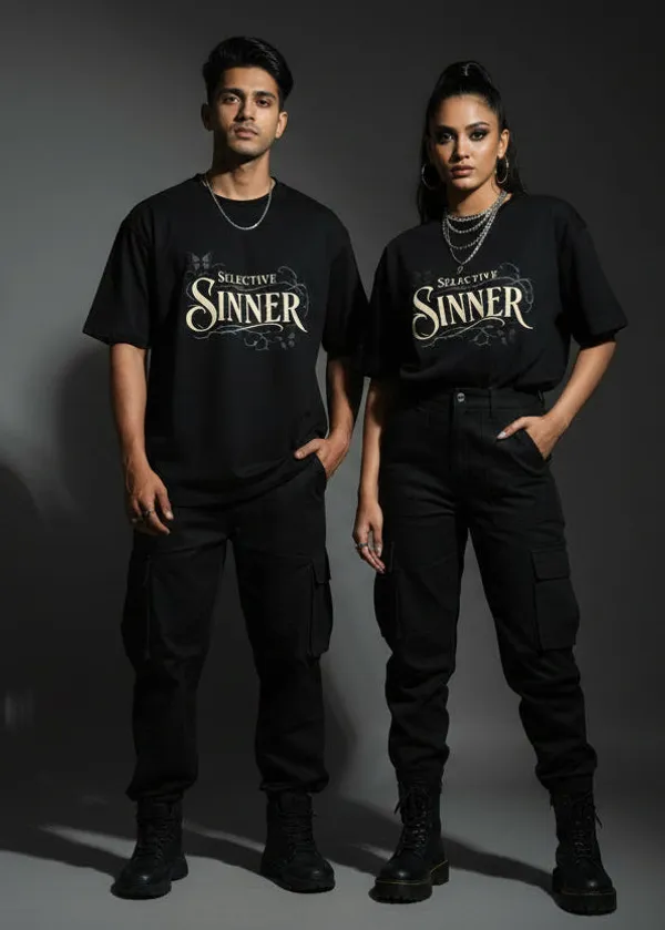 Black_Cotton_T-Shirt_For_Unisex