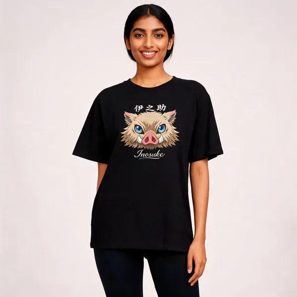 Unisex_Oversized_Demon_Slayer_Insosuke_T_Shirt_Black