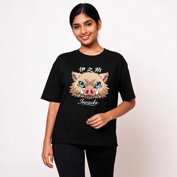 Unisex_Oversized_Demon_Slayer_Insosuke_T_Shirt_Black