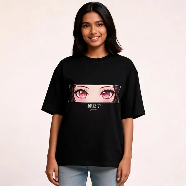 Unisex_Oversized_Demon_Slayer_Nezuko_T_Shirt_Black