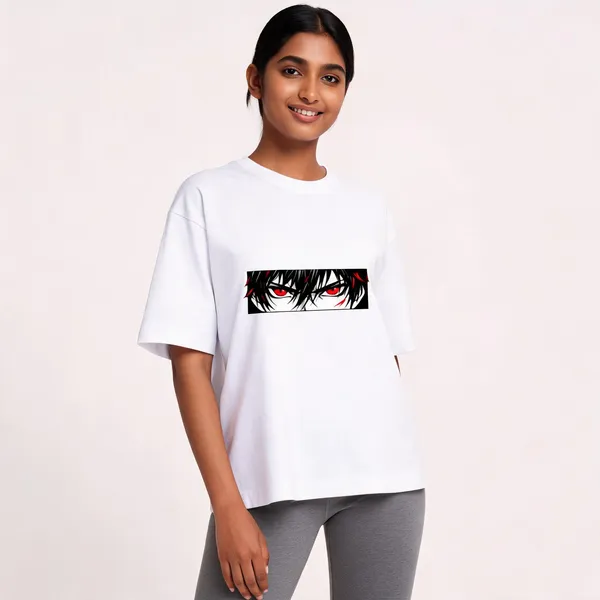Unisex_Samurai_Oversized_Standard_T_Shirt_White